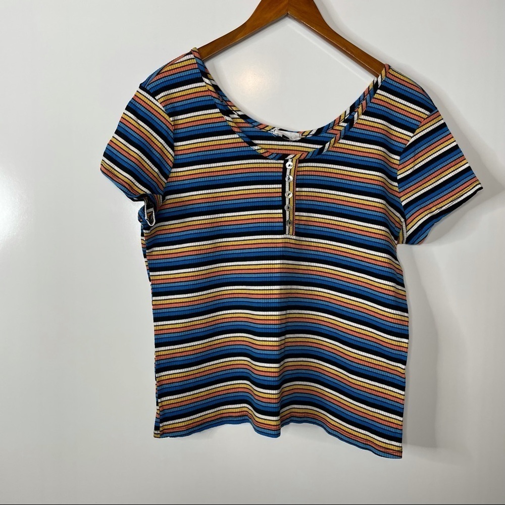 Thyme & Honey Women’s Ribbed Top Size 3x
